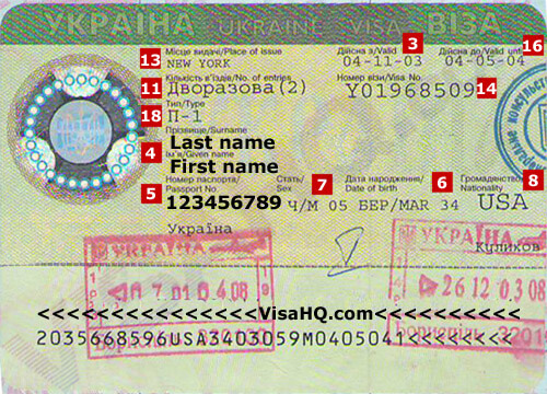 Visa Ukraine